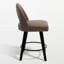 Tabouret de bar et de comptoir pivotant 26 po avec structure en bois massif-796903253-800021080