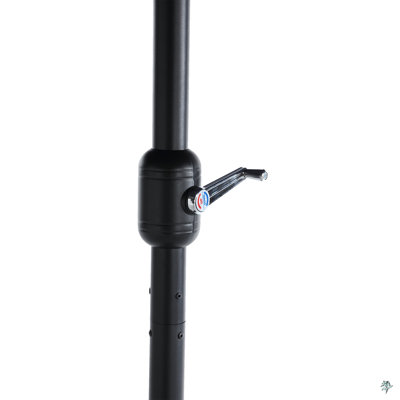 14.8 Ft Double Sided Outdoor Umbrella Rectangular Large With Crank