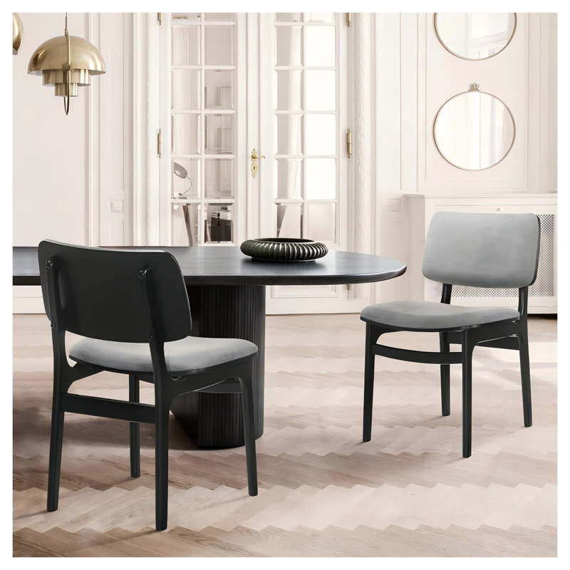 Chaises de salle à manger rembourrées Amil