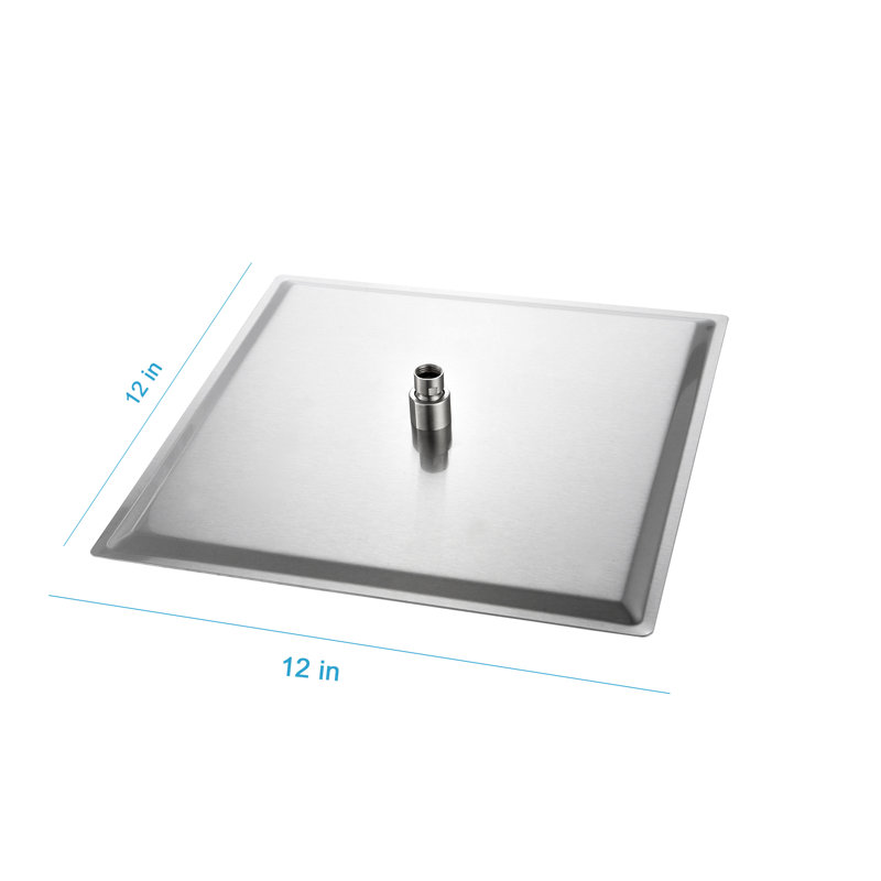 Rain Adjustable Shower Head 1.8 GPM GPM, Brushed Nickel