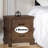 Adams Antique Oak Two-Drawer Nightstand