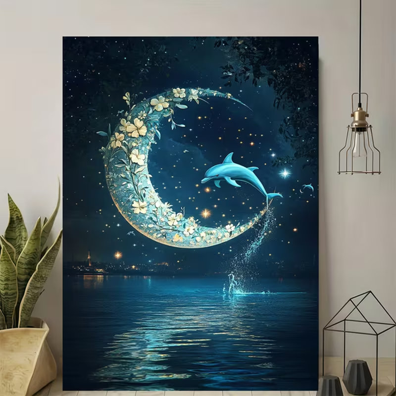 1 Piece Wrapped Canvas Wall Art