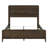 Classic Contemporary Solid Rubberwood Bed