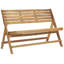 Banc de jardin en bois Mignardise-26221385
