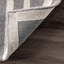 Tapis gris / ivoire en laine touffeté à la main Abstract-1657703142