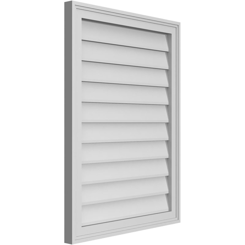 Cadre en brique, brun clair apprêté, H 32 po x l 24 po x P 1,5 po