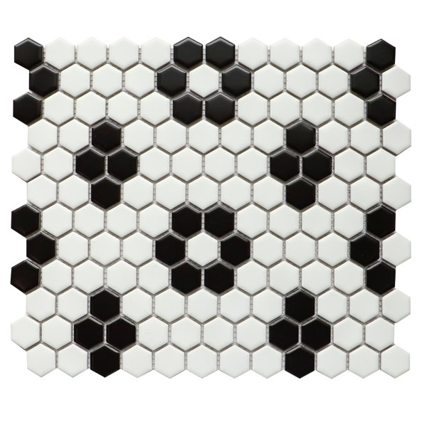 Porcelain Honeycomb Mosaic Wall & Floor Tile
