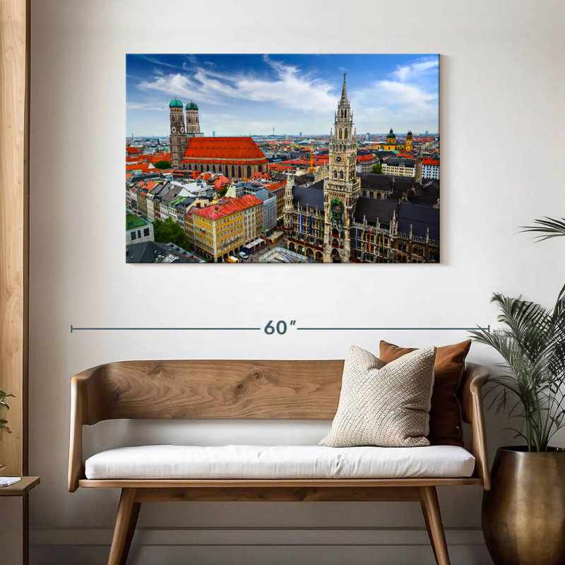 Rorry Munich Cityscape, 30" H x 45" W