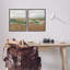 «Windblown Reeds Landscape Single Photo Frame» par Nikita Jariwala, 2 pièces sur toile-2032185050-2032988090