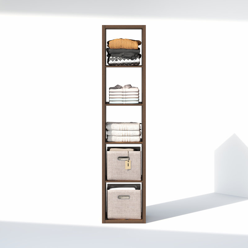 Heddy Shelving Unit, Amber Pine