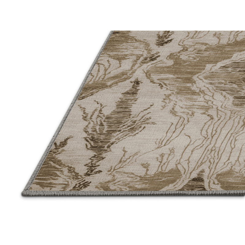 Tapis gris lavable à la machine, Tapis de couloir 2 pi x 4 pi