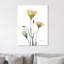 Ocre Bloom 1 - Impression sur toile tendue-23604723