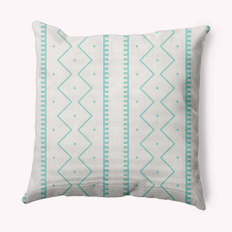 Coussin décoratif d'intérieur/d'extérieur, 20 po x 20 po, Bleu clair