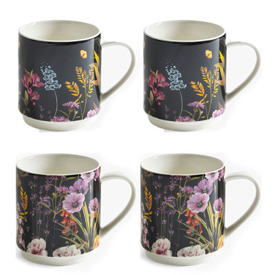 Bone China Latte Mug