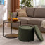 Repose-pieds, ensemble de repose-pieds multifonctionnel, combinaison de repose-pieds et de table, avec tabouret tambour, avec espace de rangement-907258571