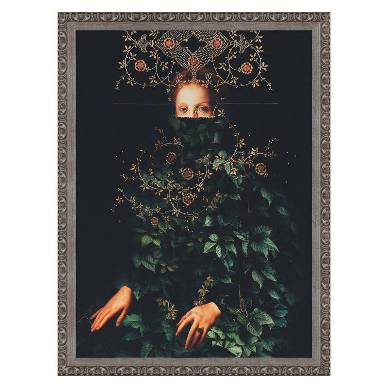 Patience 2 Print by Moth, Frank, Silver, 40" H x 30" W