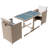 Ardene Rectangular 2 - Person Bistro Set with Cushions-648831441