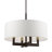 Bartosch 4 - Light Steel Dimmable Drum Chandelier-87465661