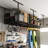 4X8FT Overhead Garage Storage Rack, 22"-40" Height Adjustable Garage Ceiling Storage Racks, Heavy Duty Metal Overhead Storage Organizer System, 800LBS Weight Capacity-1111694640-1114922440