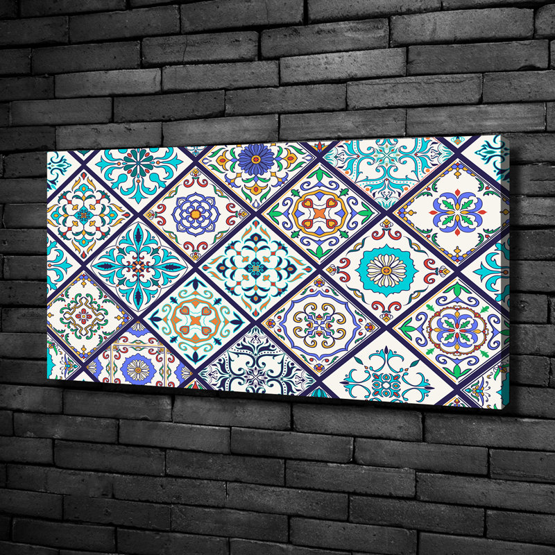 Ceramic Tiles - No Frame Print on Canvas