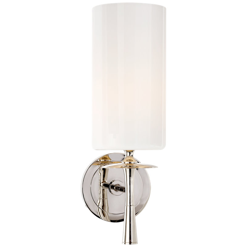 AERIN Drunmore Single Sconce, Polished Nickel