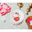 Hello Kitty "Love" 9-Inch Ceramic Coupe Dinner Bowl