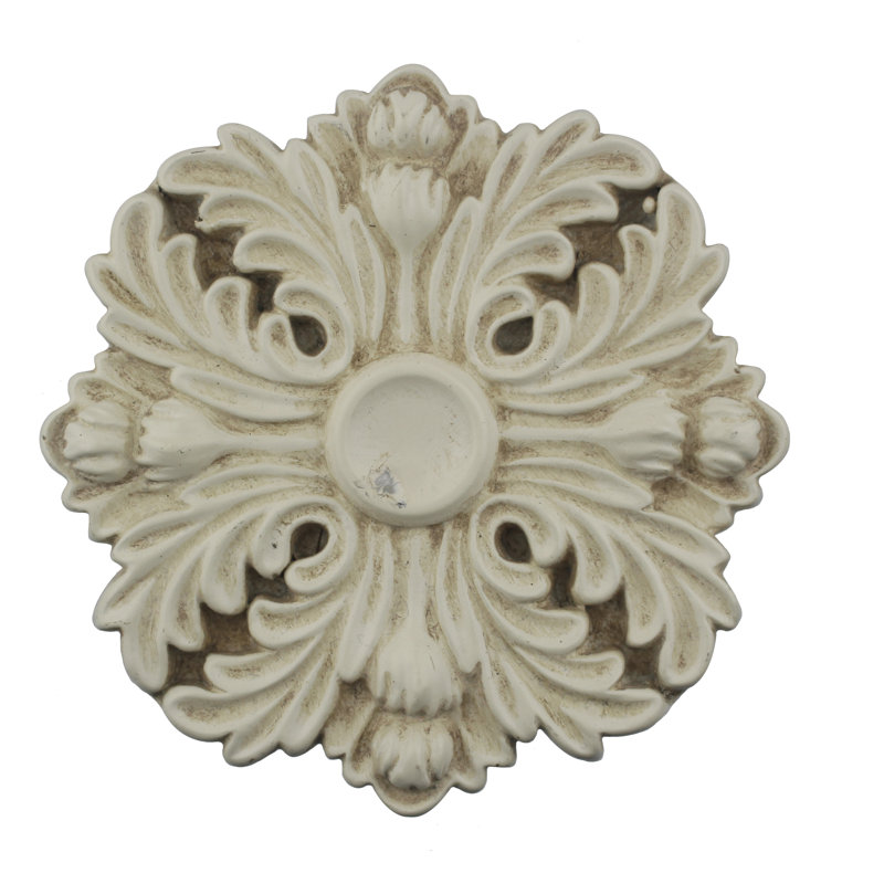 Retenue de rideau Abagail Medallion, Ivoire