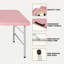 Table pliante portative rose 4 pi 4 po poids pliable intérieur et extérieur 135 kg