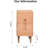 Narrow Bedside Table
