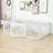 Twin Size Wood Daybed with Fence and Door-945225637