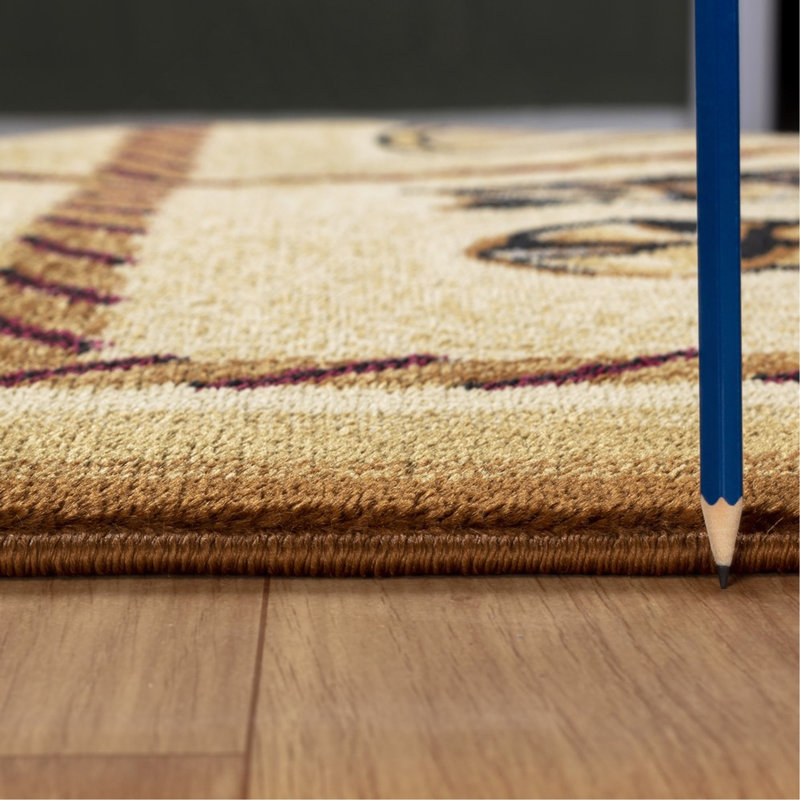 Beige 7 Ft. 10 In. X 10 Ft. 3 In. Southwest Area Rug, Rectangle 7'10" x 10'3"