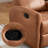 Kiea 30.7" Wide Modern Soft Upholstered Glider And Swivel Manual Recliner-799071613