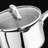 Stellar 8-Piece Stainless Steel Pan Set