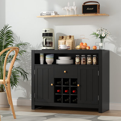 Macailyn 39.37'' Sideboard with Wine Racks