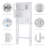 25.59"(W) X7.8"(D) X 66.93"(H) Bathroom Storage Cabinet With Glass Doors