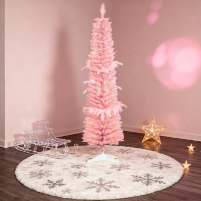 Artificial Christmas Tree With Warm White LED Lights And Realistic Branches | Gift Idea