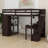 Loft Bed With Storage Drawers ,Desk And Stairs, Wooden Loft Bed With Shelves-73775539