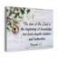 «The Fear of the Lord Proverbs 1: 7 Christian Home Decor», art mural prêt pour les Écritures-1451479697