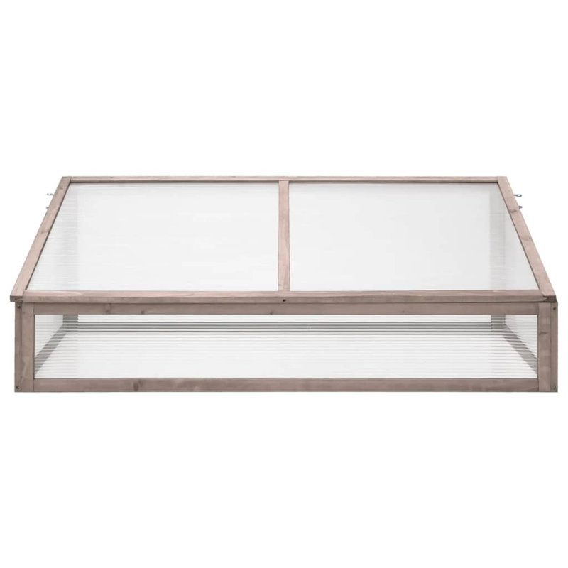 Laingsburg 3.57 Ft W x 2 Ft D Cold Frame, Grey