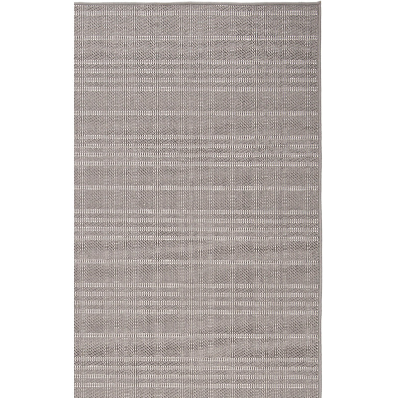 Abass Performance Machine Washable Plaid Indoor/Outdoor Area Rug, Rectangle 8' x 10'