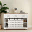 Buffet 53 po avec 3 tiroirs et 2 portes coulissantes Farmhouse