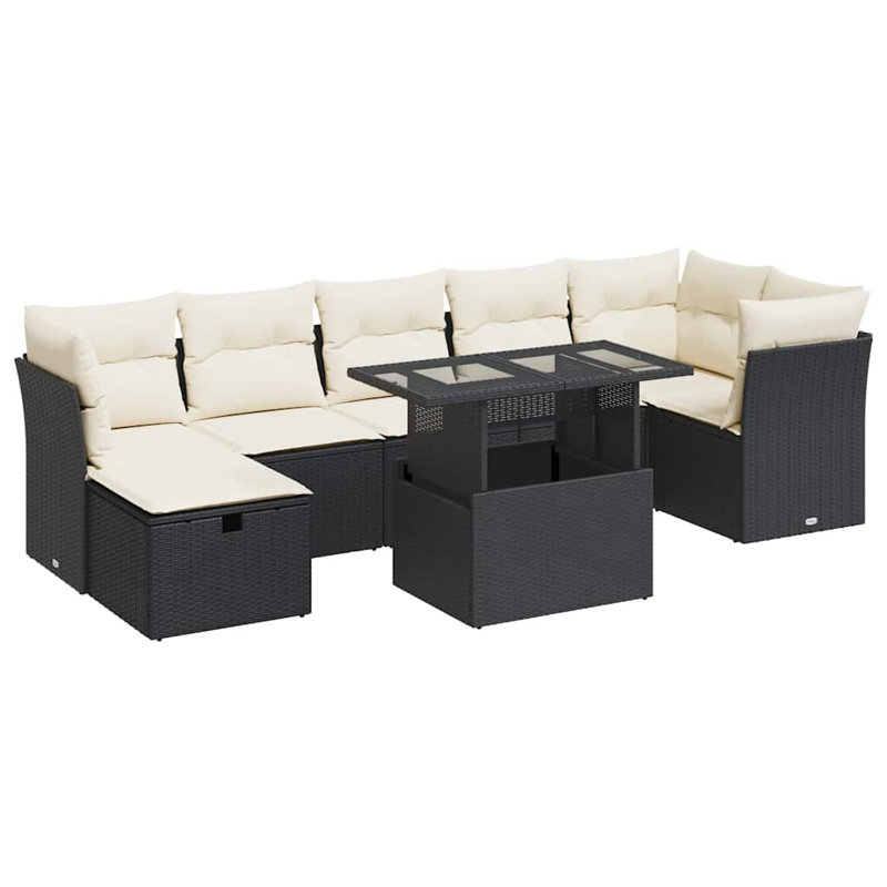 Ensemble de canapé de jardin Vidaxl