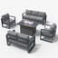 5 Piece Sofa Seating Group With Cushions-2030100733