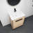 24 Inch Bathroom Vanity Base with basin