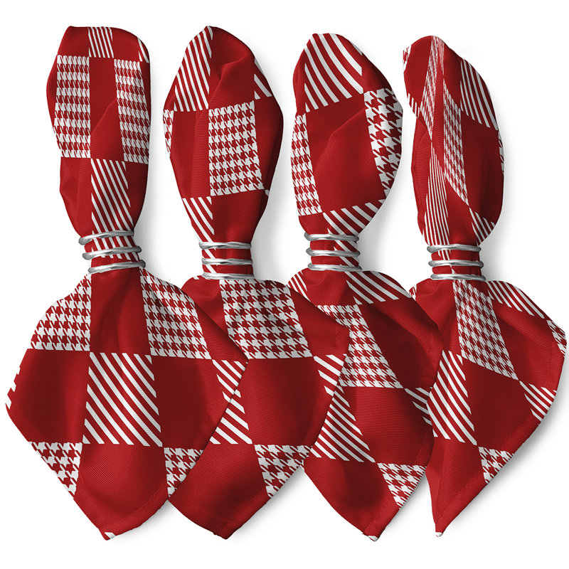 Serviette de 22 po, Rouge