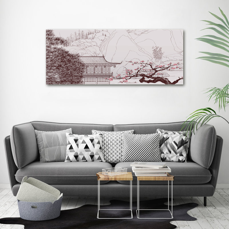 Chinese Landscape - Wrapped Canvas Print