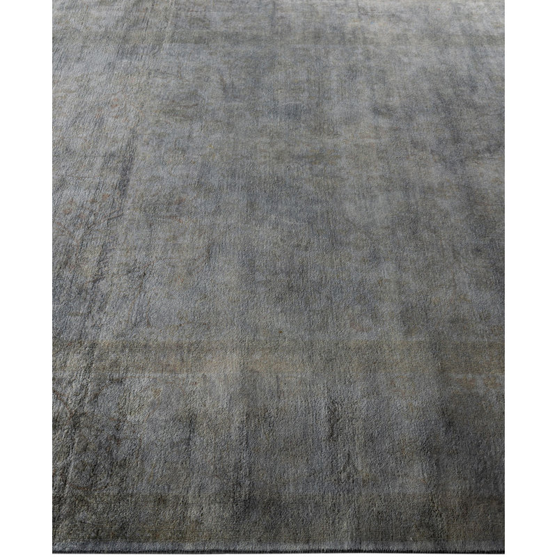 Overdyed One-of-a-Kind 6' 2" X 8' 10" Hand Knotted Area Rug