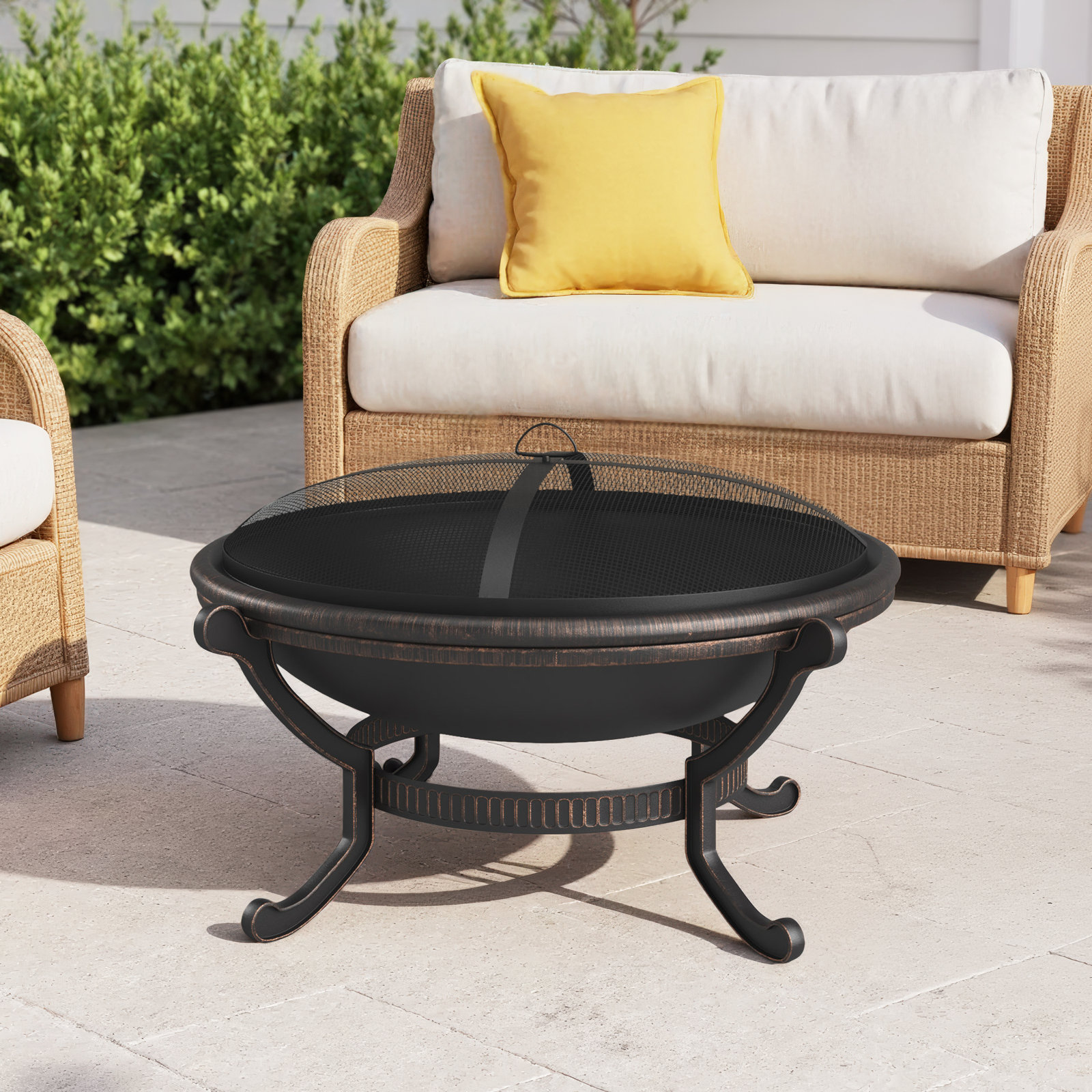 Arbedella Round Fire Pit