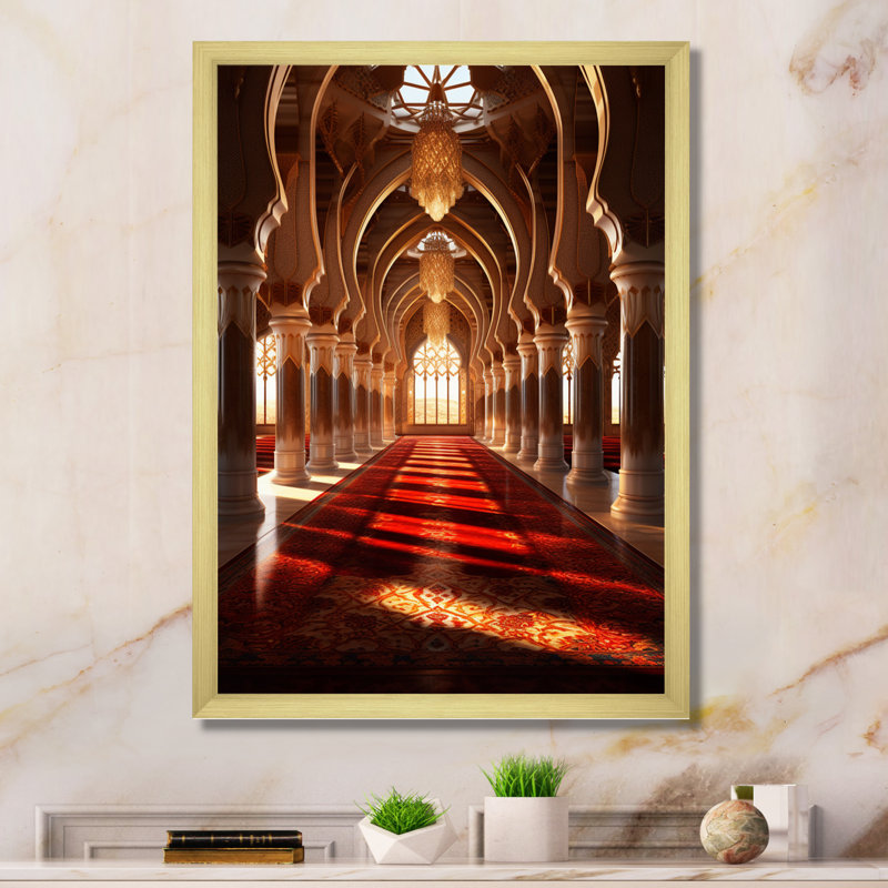 "Lizneidy", "The Inner II", reproduction d'art sur toile, H 32 po x l 16 po x P 1 po, Encadrement doré
