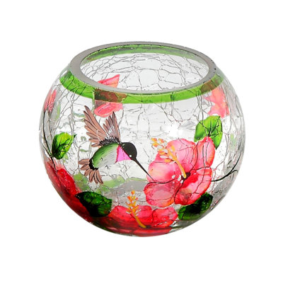 Plateau de table en verre 5 po ouragan